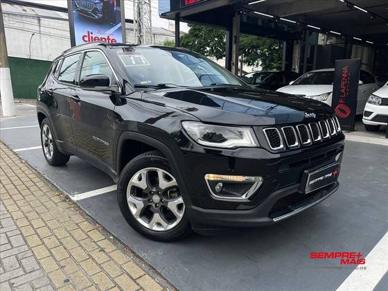JEEP COMPASS 2.0 16V FLEX LIMITED AUTOMÁTICO JEEP COMPASS 2.0 16V FLEX LIMITED AUTOMÁTICO
